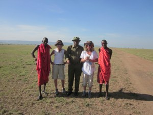 A walk on the wild side, Masai Mara